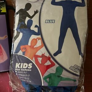 Halloween costumes for sale in a variety of sizes for boys and girls.